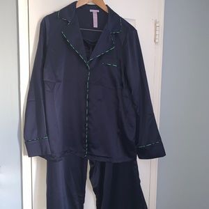 Savage x Fenty pajama set 1x navy